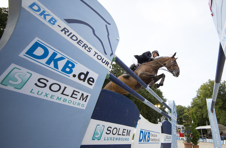 Julien Epaillard was in a league of his own in the qualifier for Sunday's Grand Prix in Paderborn. Photo (c) Stefan Lafrentz.