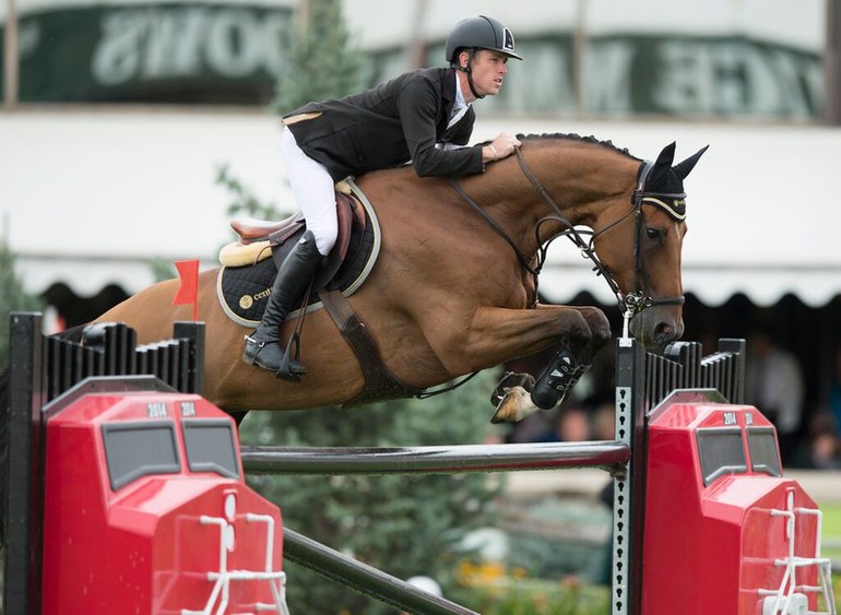 Scott Brash and Hello Sanctos en route to showjumping history.