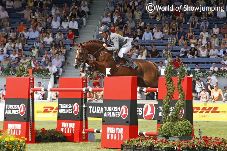 Ludger Beerbaum with Zinedine. Photo (c) Jenny Abrahamsson.