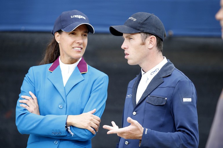 Luciana Diniz and Scott Brash. Photo (c) Stefano Grasso/LGCT.