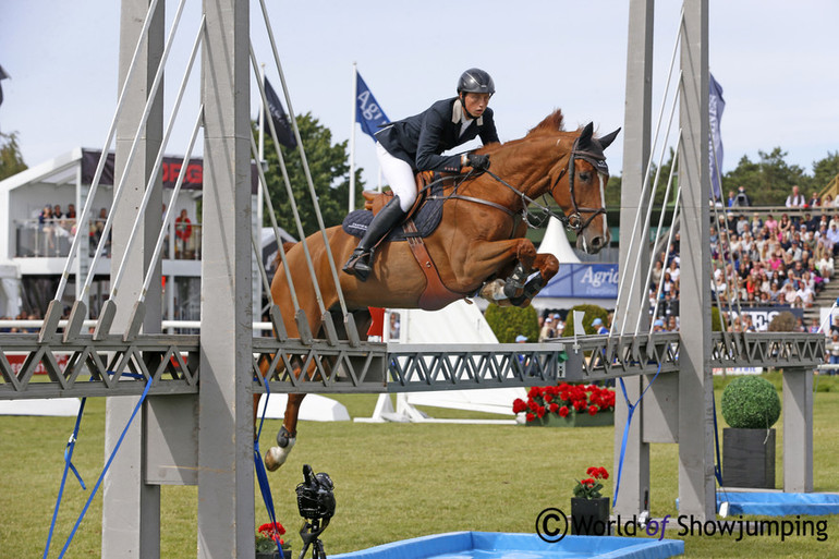 Martin Fuchs with Picsou du Chene in Falsterbo. Photo (c) Jenny Abrahamsson.