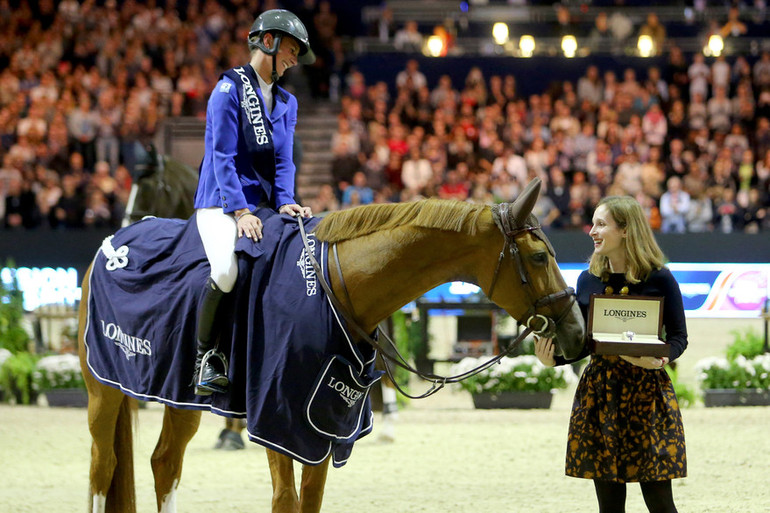 Penelope Leprevost took her second World Cup win of the 2015/2016 season in Lyon. Photos (c) Pierre Costabadie/FEI.