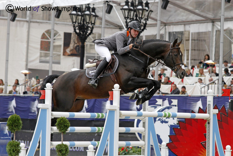 Leoville is one of many successful offsprings by Landor S - here seen with Philipp Weishaupt. Photo (c) Jenny Abrahamsson.