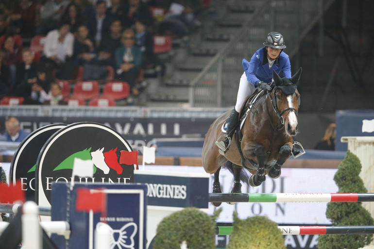 Penelope Leprevost and Nice Stephanie. Photo (c) Stefano Grasso/Jumping Verona.