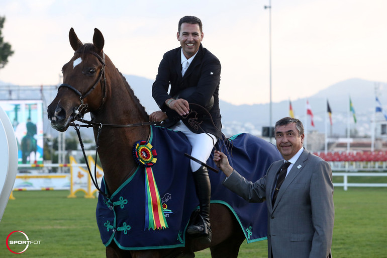 Santiago Lambre with Rahmannshof Before. Photo (c) Sportfot. 