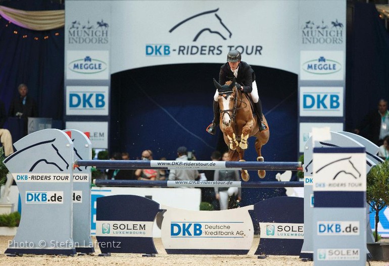 David Will and Mic Mac du Tillard won the CSI3* Grand Prix in Munich. Photo (c) Stefan Lafrentz.  