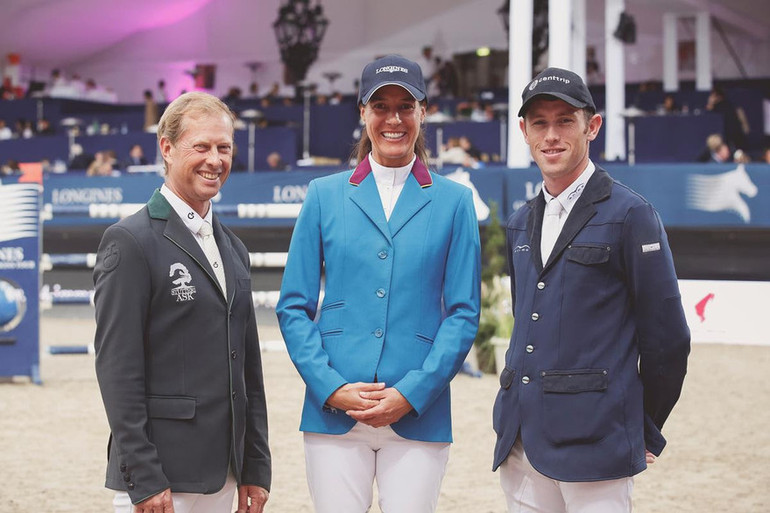 Rolf, Luciana and Scott are the three riders that can win the LGCT title 2015. Photo by Stefano Grasso/LGCT.