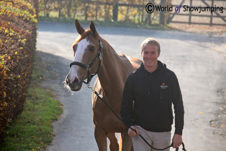 David with his top horse Mic Mac du Tillard.