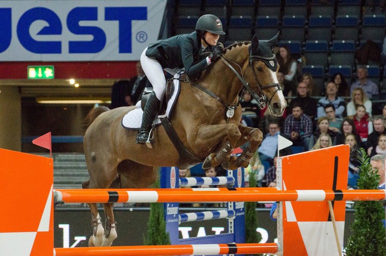 Reed Kessler and Cylana won Thursday's biggest class in Stuttgart. Photo (c) CJW Photography/Carolin Wortmann.