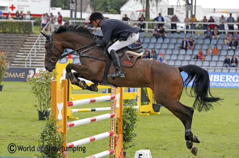 Gilbert Böckmann with Jackie Brown - previously named Lady Lamour. Photo (c) Jenny Abrahamsson.