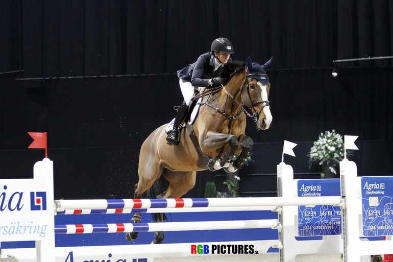 Jonna Ekberg with Freestyler in Sweden Masters. Photo (c) Peter Zachrisson/RGB Pictures.