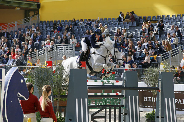 In the beginning of his international career, Sweden's Lisen Bratt Fredricson competed him before her stable jockey Stephanie Holmen took over the reins and brought him up to 1.50 level. 