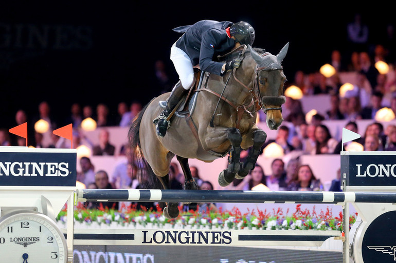 Patrice Delaveau continued his fantastic form to win the Longines Grand Prix in Paris. Photo (c) Longines Media Center.