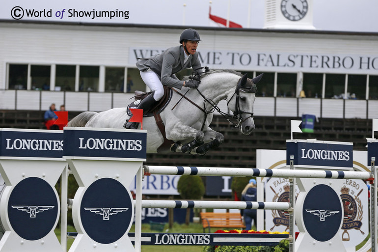 Henrik von Eckermann with Crespo PKZ. Photo (c) Jenny Abrahamsson.