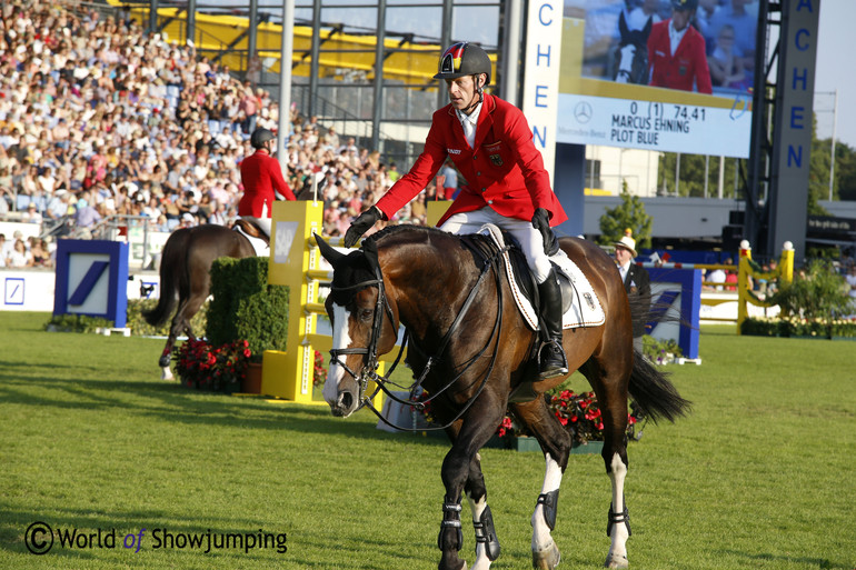 Marcus Ehning and Plot Blue