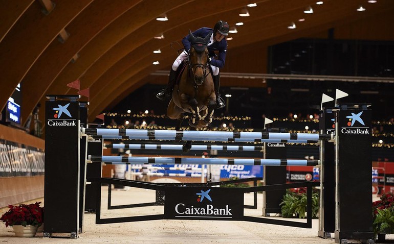 Olivier Philippaerts won the Trofeo Caixabank in La Coruna. Photo (c) Oxer Sport. 