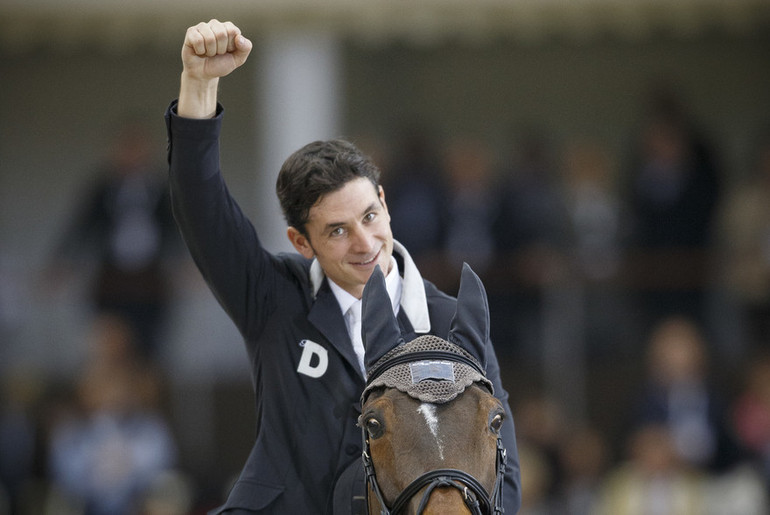 Part one: Steve Guerdat's happiness when winning the Rolex Grand Prix om home soil riding his faithful partner Nino des Buissonnets. All photos (c) Dirk Caremans/www.hippofoto.be.