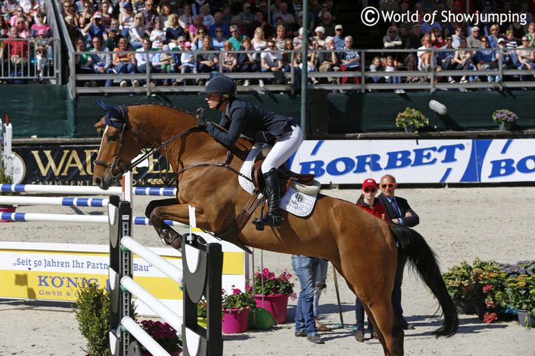 Angelica Augustsson with Captain Chaos. Photo (c) Jenny Abrahamsson.