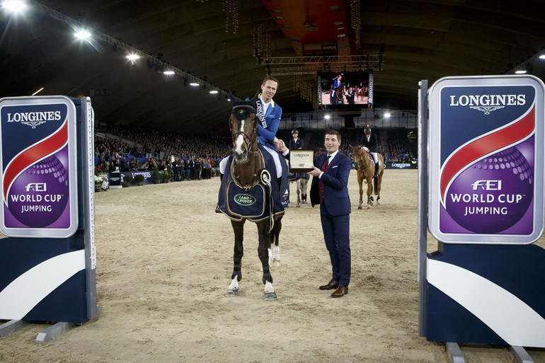 Christian Ahlmann won the Longines FEI World Cup in Mechelen. All photos (c) Dirk Caremans/FEI. 