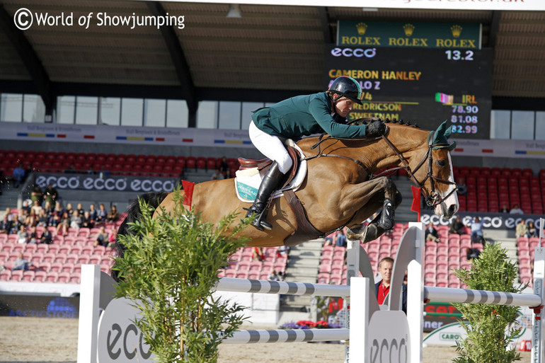 Cameron Hanley with Antello Z. Photo (c) Jenny Abrahamsson.