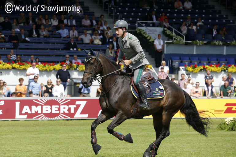 Emanuele Gaudiano with Admara.  Photo (c) Jenny Abrahamsson 