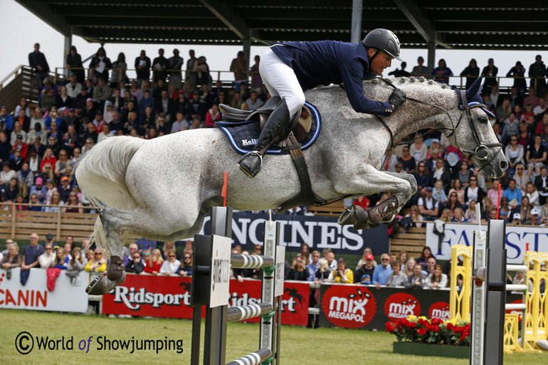 Johan Lund with Miebello. Photo (c) Jenny Abrahamsson.