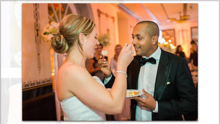 Sarah Ling and Bassem Hassan Mohammed got married last Saturday. Photo (c) Heike Moellers Photography.