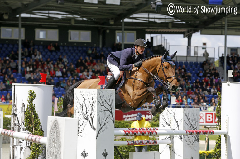 Gregory Wathelet with Benfica van Vlieringen. Photo (c) Jenny Abrahamsson.