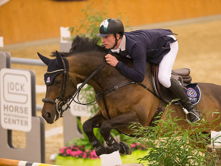 Gert-Jan Bruggink and MCB Ulke were simply not to be beaten in the CSI3* Gaston Glock’s Championat. Photo (c) Michael Rzepa