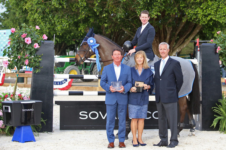 McLain Ward and HH Carlos Z won again at the CP Wellington Masters. Photo (c) Rebecca Walton/Phelps Media Group. 