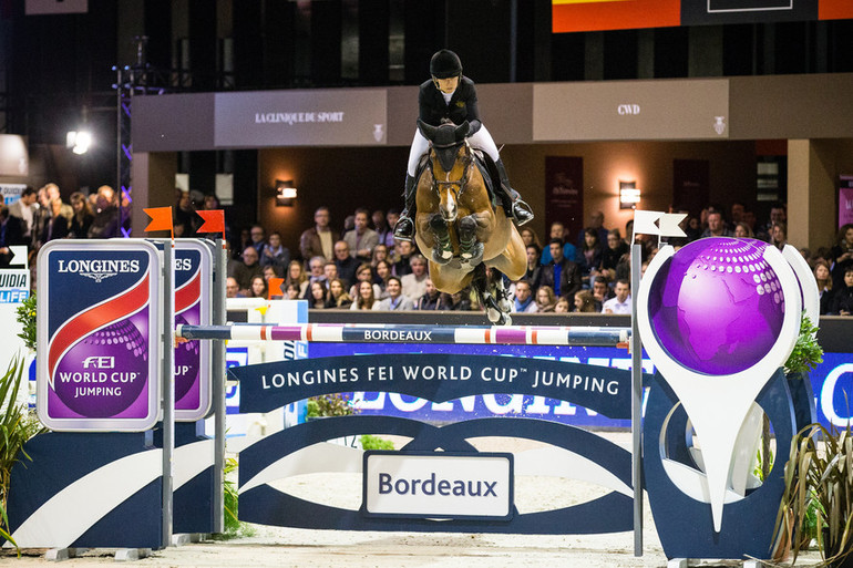 Edwina Tops-Alexander and Caretina de Joter ended third. Photo (c) Eric Knoll/FEI.