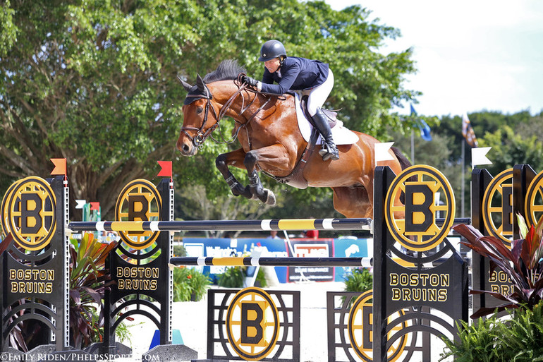 Beezie Madden and Coach. Photo (c) Emily Riden.