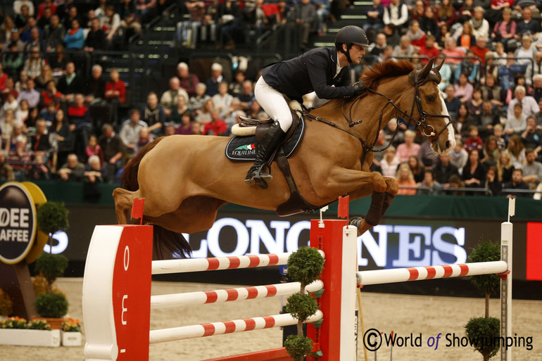 Billy Twomey and Tinka's Serenade in Leipzig in January. Photo (c) Jenny Abrahamsson.