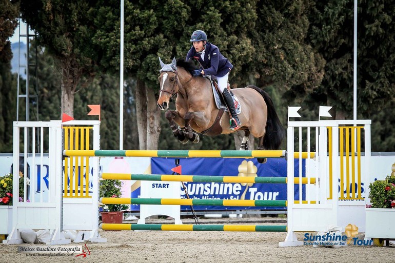 Luca Moneta and Neptune Brecourt en route to victory at the Sunshine Tour. Photo (c) Sunshine Tour.