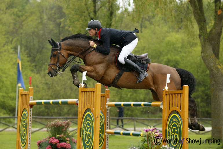 Bruce Goodin with Cayenne 175. Photo (c) Jenny Abrahamsson.