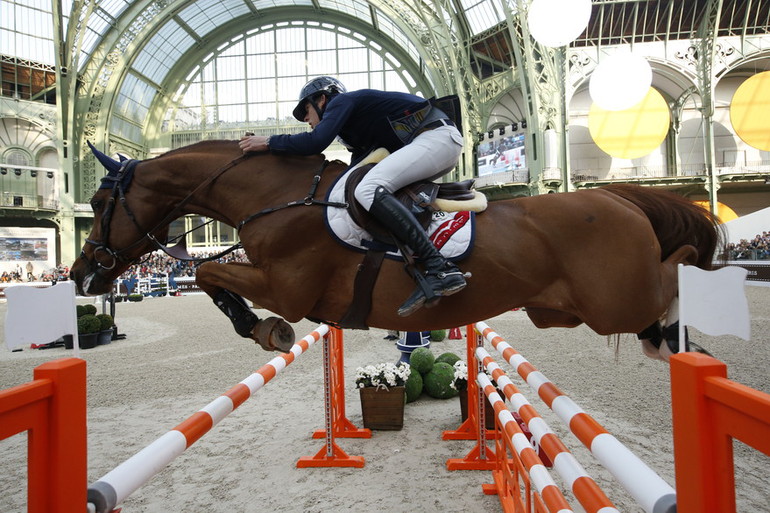 Bertram Allen won the Prix Hermès Sellier for a second year in a row. Photo (c) Frédéric Chehut / Hermès.