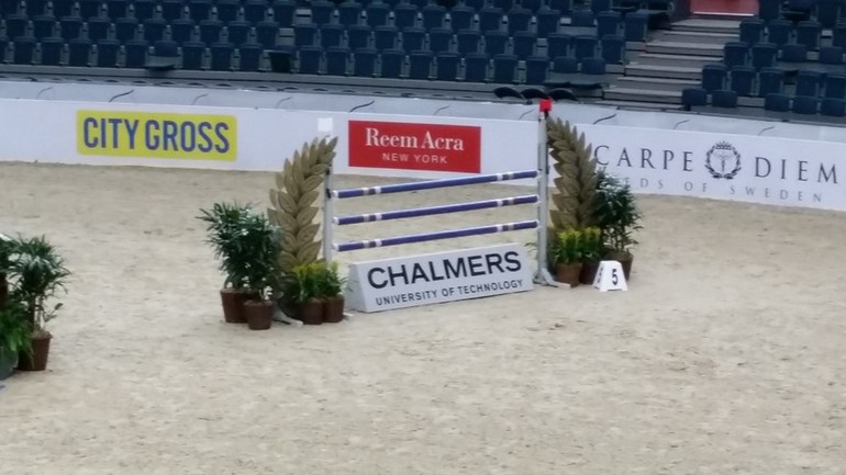 The Chalmers fence. Photo (c) Svenska Ridsportförbundet.