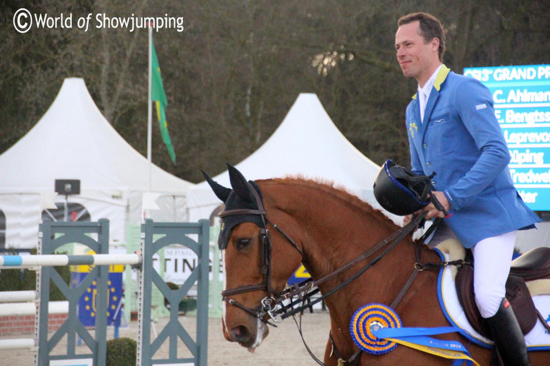 Christian Ahlmann and Reavnir won the CSI3* Z-Tour Grand Prix. Photo (c) World of Showjumping.