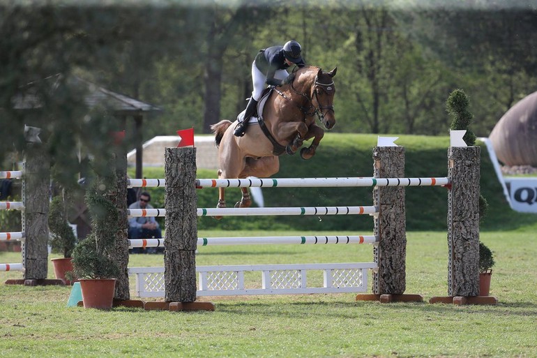 Janika Sprunger and Aris Cms. Photo (c) Arezzo Equestrian Centre.