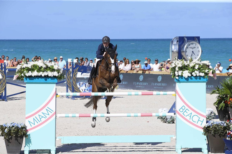 Scott Brash in action at LGCT Miami Beach last year. Photo (c) LGCT / Stefano Grasso.