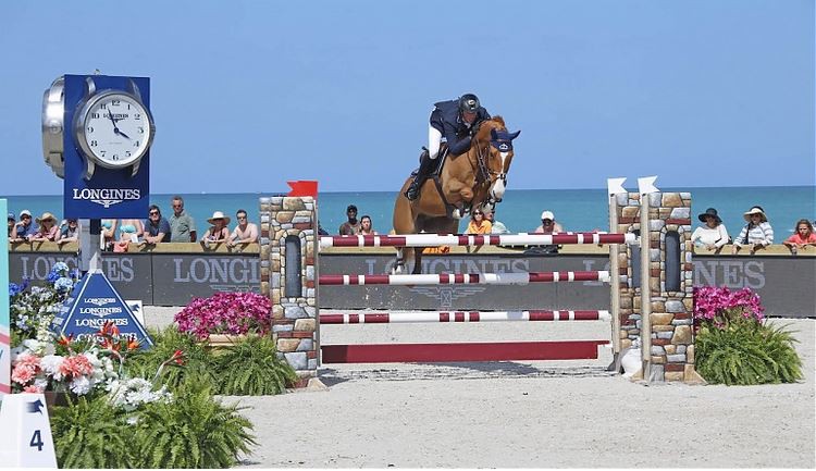 Ben Maher with Aristo Z. Photo (c) LGCT / Stefano Grasso. 