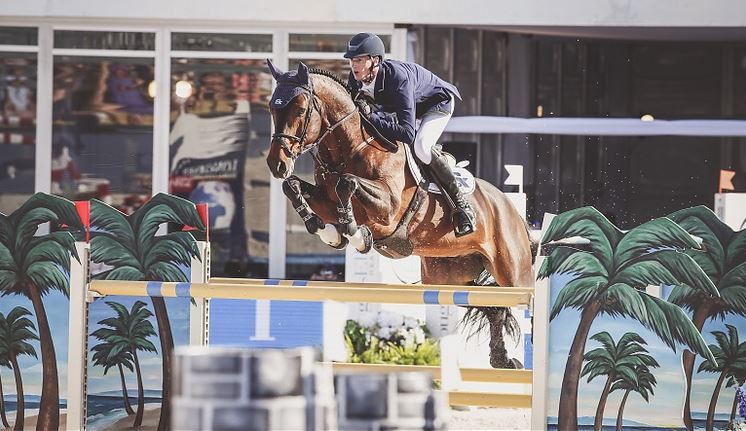 Daniel Deusser with Clintop 2. Photo (c) LGCT / Stefano Grasso.