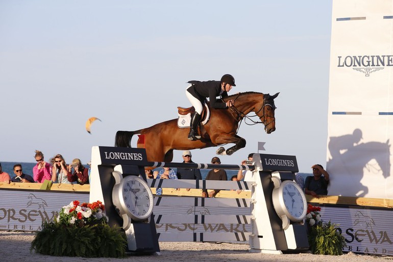 Runners-up: McLain Ward and the amazing HH Azur.