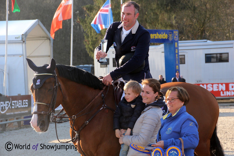 Gert Jan Bruggink and Vampire won the concluding CSI3* Grand Prix at the Z-Tour. Photo (c) World of Showjumping.