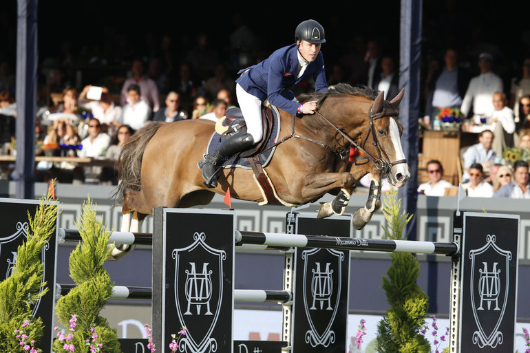 Scott Brash with Hello Forever. Photo (c) Stefano Grasso/LGCT.