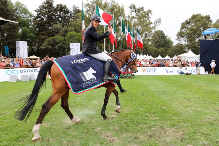 Roger-Yves Bost won the LGCT Grand Prix of Mexico City. Photo (c) Stefano Grasso/LGCT.