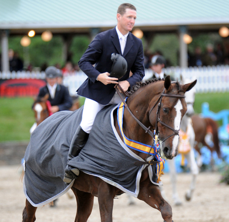 McLain Ward and Sapphire. Photo (c) Molly Sorge / Chronicle of the Horse.