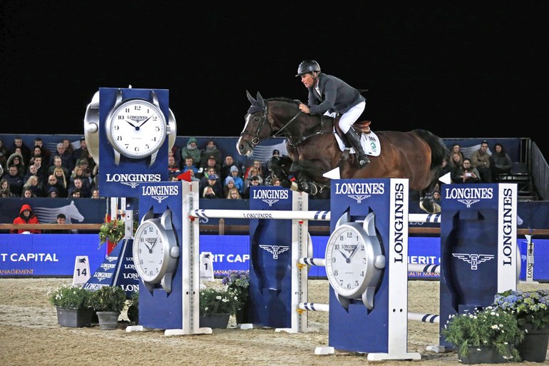 Third place went to Rolf-Göran Bengtsson and Casall Ask. Photo (c) Stefano Grasso/LGCT.