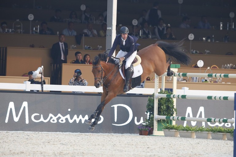 Jack Towell and New York won Friday's feature class in Shanghai. Photo (c) Stefano Grasso/LGCT.