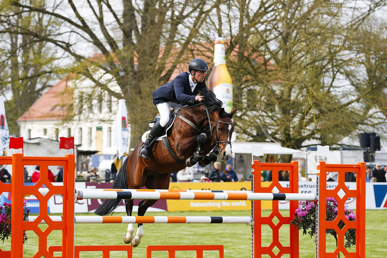 Michael Kölz won Friday's Big Tour at Pferdefestival Redefin. Photo (c) Thomas Hellmann.